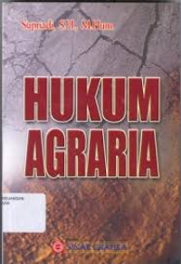 Image of Hukum Agraria