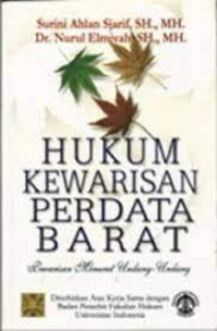 Image of Hukum Kewarisan Perdata Barat