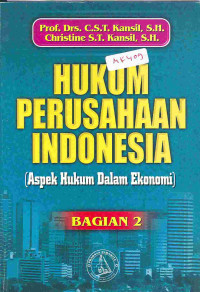 Image of Hukum Perusahaan Indonesia Bagian 2