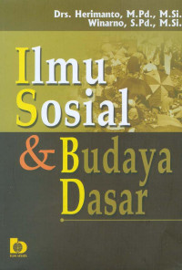 Image of Ilmu Sosial & Budaya Dasar