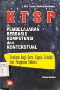 Image of KTSP Pembelajaran Berbasis Kompetensi Dan Konstektual