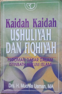 Image of Kaidah Kaidah Ushuliyah Dan Fiqhiyah