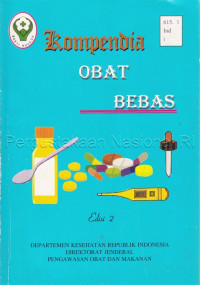 Image of Kompendia Obat Bebas