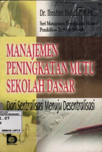 Image of Manajemen Peningkatan Mutu Sekolah Dasar