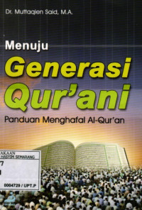 Image of Menuju Generasi Qur'Ani