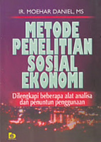 Image of Metode Penelitian Sosial Ekonomi