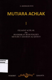 Image of Mutiara Achlak