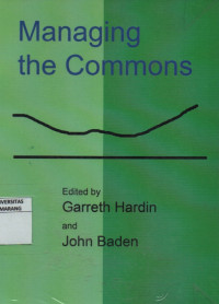Image of Managing The Commons