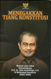 Image of Menegakkan Tiang Konstitusi