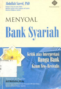 Menyoal Bank Syariah