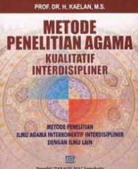 Image of Metode Penelitian Agama Kualitatif Interdisipliner