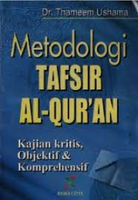 Image of Metodologi Tafsir Al-Quran