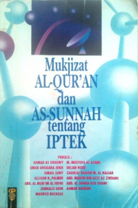 Image of Mukjizat Al-Qur'an dan As-Sunnah Tentang IPTEK
