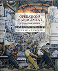 Image of Operations Management Avalue Driven Approach