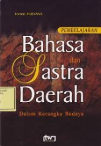 Image of Pembelajaran Bahasa Dan Sastra Daerah