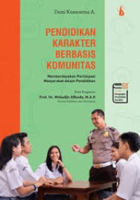 Image of Pendidikan Karakter Berbasis Komunitas