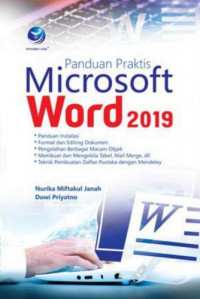 Image of Panduan Praktis Microsoft Word 2019