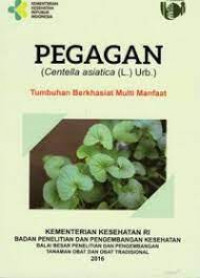 Pegagan (Centella asiatica(L) Urb.)