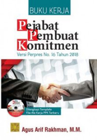 Image of Buku Kerja Pejabat Pembuat Komitmen