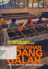 Image of Pembenihan Udang Galah Usaha Industri Rumah Tangga