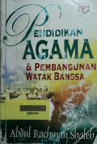 Image of Pendidikan Agama & Pembangunan Watak Bangsa