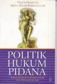 Image of Politik Hukum Pidana