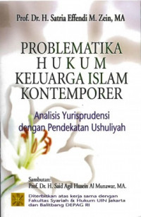 Image of Problematika Hukum Keluarga Islam Kontemporer