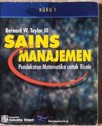 Image of Sains Manajemen Buku 1