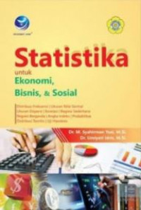 Image of Statistika untuk Ekonomi, Bisnis, & Sosial