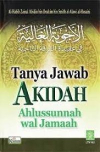 Image of Tanya Jawab Akidah Ahlussunnah Wal Jamaah