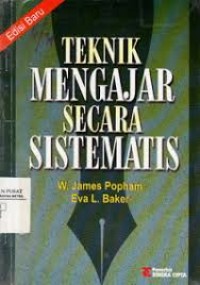 Image of Teknik Mengajar Secara Sistematis