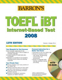 Image of TOEFL IBT Internet BAsed Test 2008