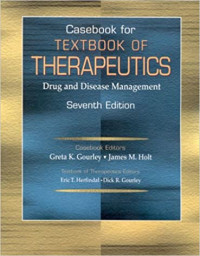 Image of Textbook Of Therapeutics Drug And Disease Management