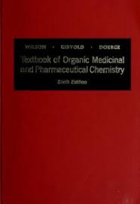 Image of Textbook of Organic Medicinal and Pharmaceutical Chemistry