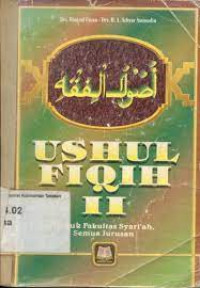 Image of Ushul Fiqih II