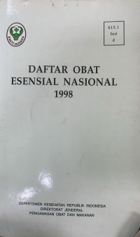 Image of Daftar Obat Esensial Nasional