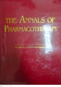 Image of The Annals of Pharmacotherapy Vol. 32