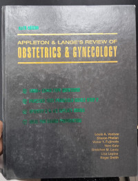 Appleton & Lange's Review Of Obstetrics & Gynecology