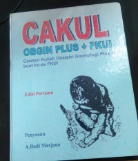Image of Catatan Kuliah Obstetri Ginekologi Plus + Buat Ko-as FKUI
