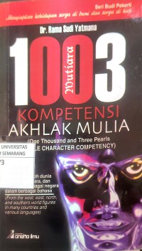 Image of 1003 Mutiara Kompetensi Akhlak Mulia