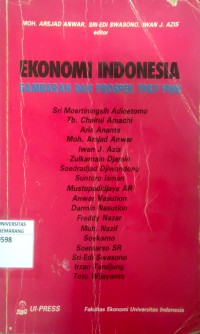 Image of Ekonomi Indonesia Gambaran dan Prospek 1987/1988