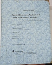 Image of Applied Regression Analysis and Other Multivariable Methods
