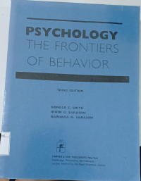 Image of Psikology The Frontiers Of Behavior