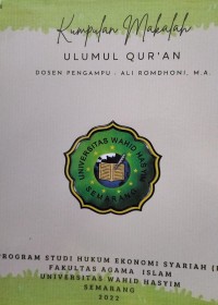 Image of Kumpulan Makalah Ulumul Qur'an