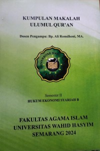 Image of Kumpulan Makalah Ulumul Qur'an