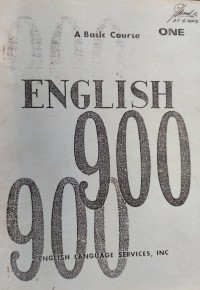 Image of English Book One
