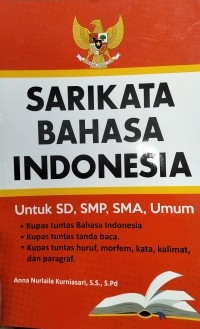 Image of Sarikata Bahasa Indonesia