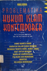 Image of Problematika Hukum Islam Kontemporer Buku 2