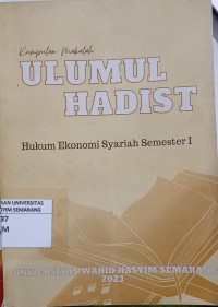 Image of Kumpulan Makalah Ulumul Hadist