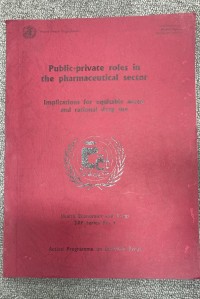 Image of Public private roles in the pharmaceutical sector